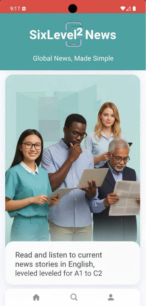 SixLevel News screen 1