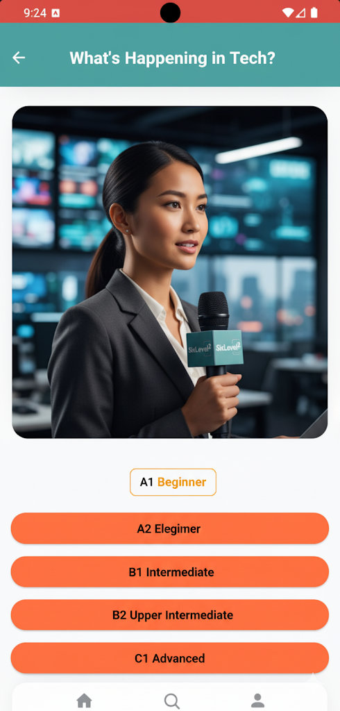 SixLevel News screen 2