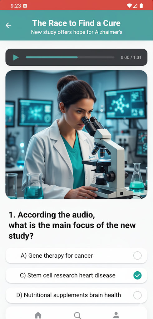 SixLevel News screen 3