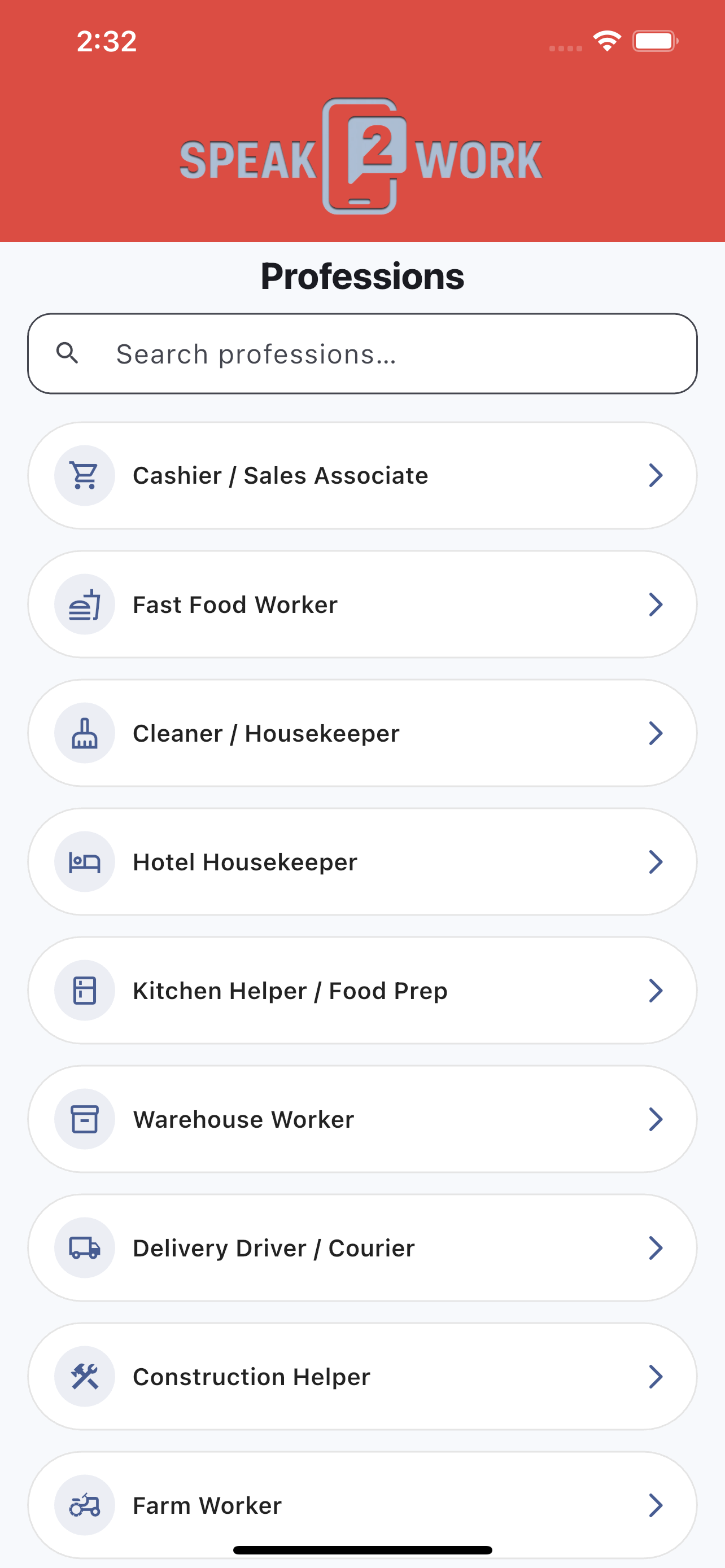 Speak2Work screenshot 5